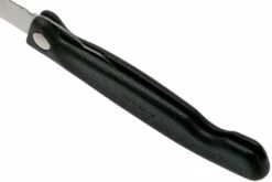 Victorinox SwissClassic Couteau à Légumes Pliant Dentelé Noir, 6.7833.FB -KNIVESANDTOOLS Magasin VT6 7833 FB 05 victorinox