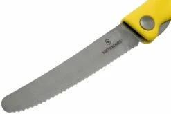 Victorinox SwissClassic Couteau à Légumes Pliant Dentelé Jaune, 6.7836.F8B -KNIVESANDTOOLS Magasin VT6 7836 F8B 03 victorinox