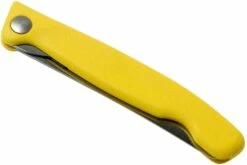 Victorinox SwissClassic Couteau à Légumes Pliant Dentelé Jaune, 6.7836.F8B -KNIVESANDTOOLS Magasin VT6 7836 F8B 04 victorinox