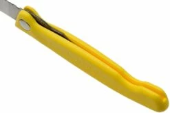 Victorinox SwissClassic Couteau à Légumes Pliant Dentelé Jaune, 6.7836.F8B -KNIVESANDTOOLS Magasin VT6 7836 F8B 05 victorinox