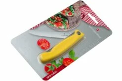 Victorinox SwissClassic Couteau à Légumes Pliant Dentelé Jaune, 6.7836.F8B -KNIVESANDTOOLS Magasin VT6 7836 F8B 07 victorinox