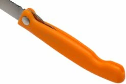 Victorinox SwissClassic 6.7836.F9B Couteau à Légumes Pliant Dentelé, Orange -KNIVESANDTOOLS Magasin VT6 7836 F9B 05 victorinox