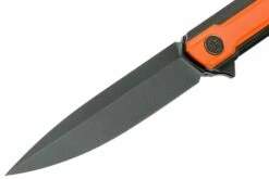 WE Knife Peer 2015B Orange G10, Black, Couteau De Poche, Ostap Hel Design -KNIVESANDTOOLS Magasin WK2015B 03 we knife