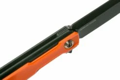 WE Knife Peer 2015B Orange G10, Black, Couteau De Poche, Ostap Hel Design -KNIVESANDTOOLS Magasin WK2015B 06 we knife