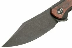 WE Knife Snick WE19022F-3 Blackwashed, Cuibourtia Wood Couteau De Poche -KNIVESANDTOOLS Magasin WKWE19022F 3 03 we knife