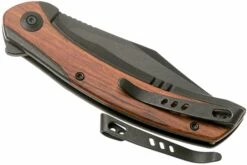 WE Knife Snick WE19022F-3 Blackwashed, Cuibourtia Wood Couteau De Poche -KNIVESANDTOOLS Magasin WKWE19022F 3 04 we knife