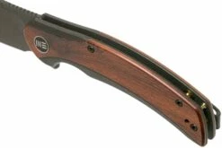 WE Knife Snick WE19022F-3 Blackwashed, Cuibourtia Wood Couteau De Poche -KNIVESANDTOOLS Magasin WKWE19022F 3 07 we knife