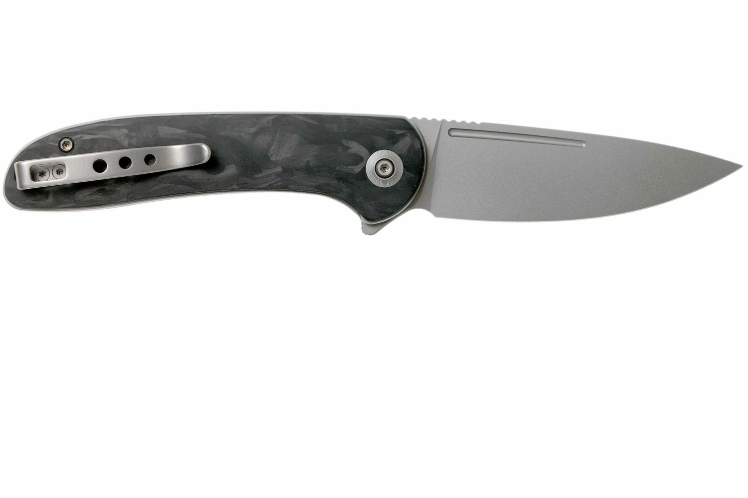 WE Knife Saakshi WE20020C-1 Stonewashed, Carbonfiber Couteau De Poche 4 WE Knife Saakshi WE20020C-1 Stonewashed, Carbonfiber Couteau De Poche – Image 2