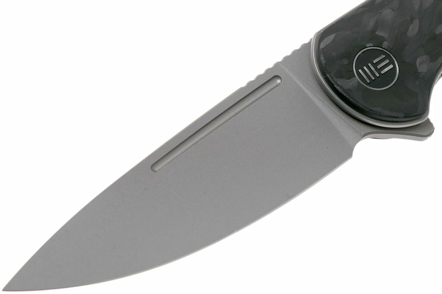 WE Knife Saakshi WE20020C-1 Stonewashed, Carbonfiber Couteau De Poche 5 WE Knife Saakshi WE20020C-1 Stonewashed, Carbonfiber Couteau De Poche – Image 3