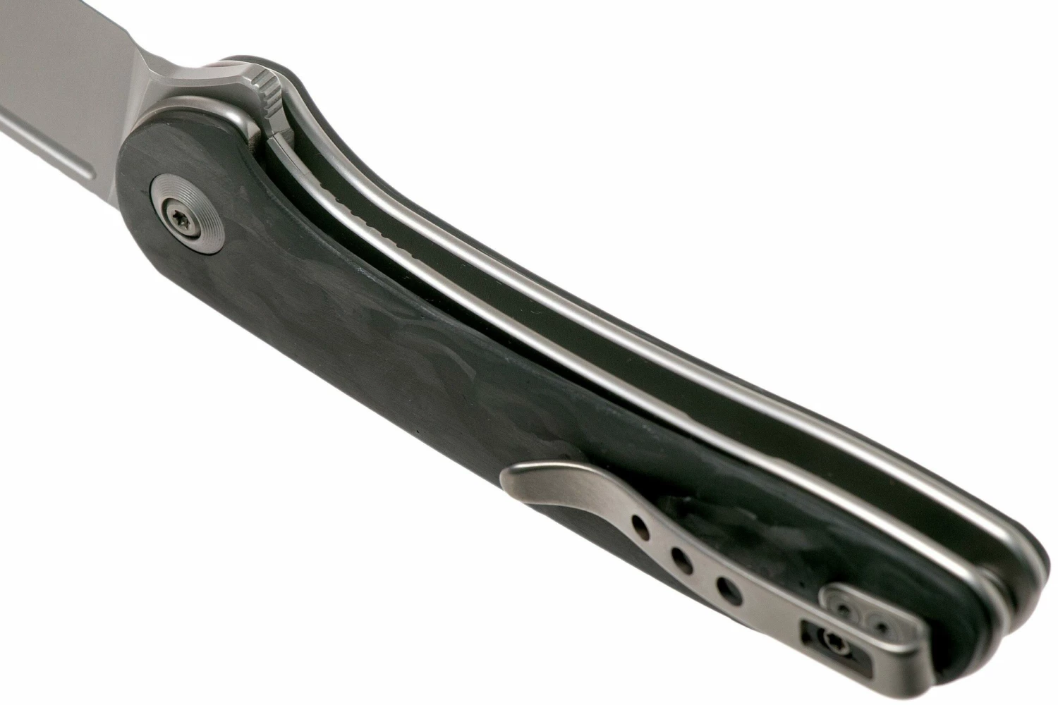 WE Knife Saakshi WE20020C-1 Stonewashed, Carbonfiber Couteau De Poche 7 WE Knife Saakshi WE20020C-1 Stonewashed, Carbonfiber Couteau De Poche – Image 5