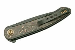 WE Knife Smooth Sentinel WE20043-6 Titanium Copper Foil Carbon Fiber, Couteau De Poche 13 WE Knife Smooth Sentinel WE20043-6 Titanium Copper Foil Carbon Fiber, Couteau De Poche -KNIVESANDTOOLS Magasin WKWE20043 6 04 we