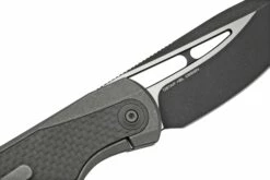 WE Knife Baloo WE21033-2 Titanium/Grey Carbonfiber, Couteau De Poche -KNIVESANDTOOLS Magasin WKWE21033 2 05 weknife