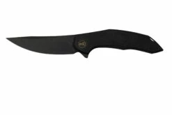 WE Knife Merata, WE22008A-1 Limited Edition, Black Titanium CPM 20CV Couteau De Poche