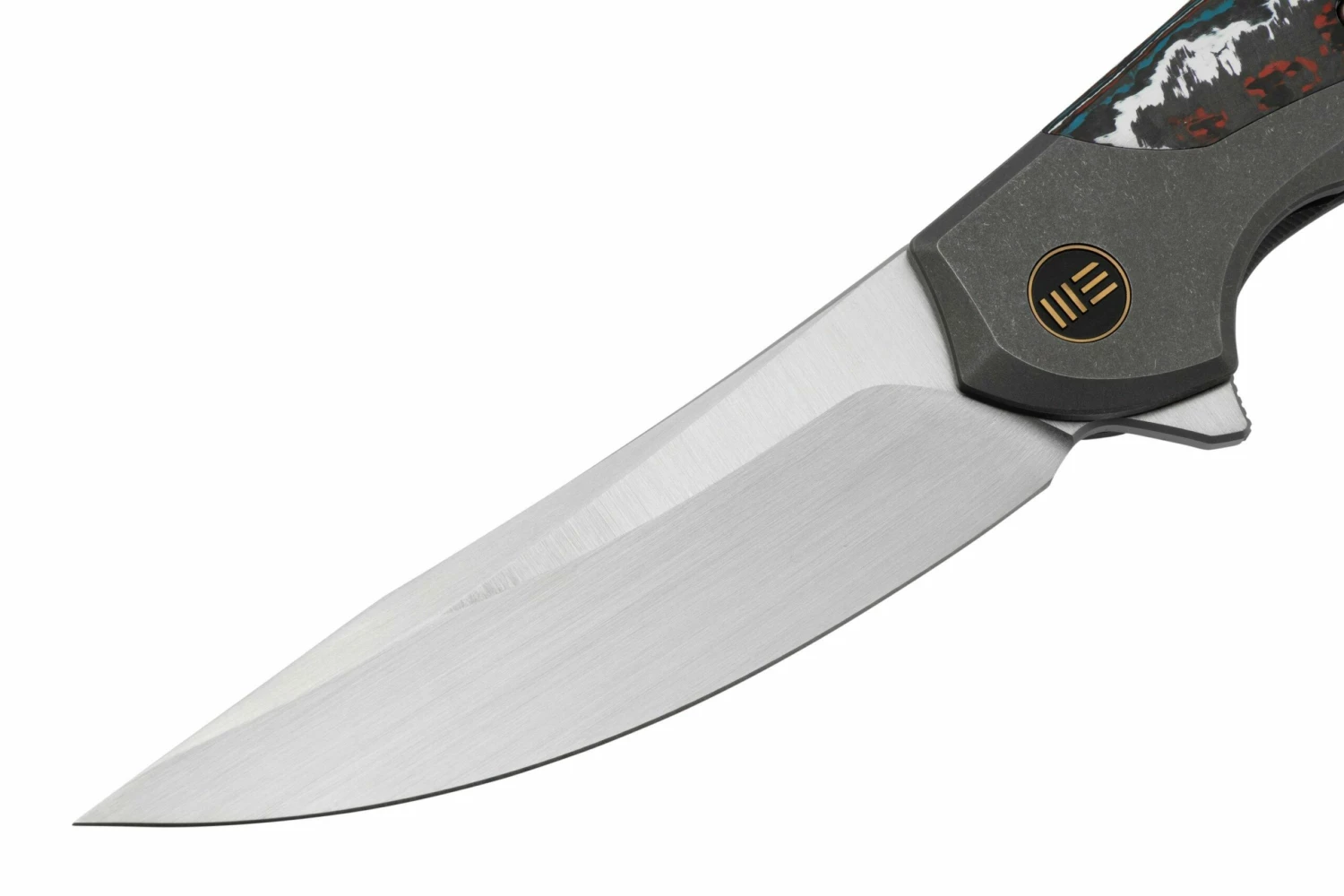 WE Knife Merata, WE22008B-2 Limited Edition, Nebula Fatcarbon, Grey Titanium CPM 20CV Couteau De Poche 5 WE Knife Merata, WE22008B-2 Limited Edition, Nebula Fatcarbon, Grey Titanium CPM 20CV Couteau De Poche – Image 3