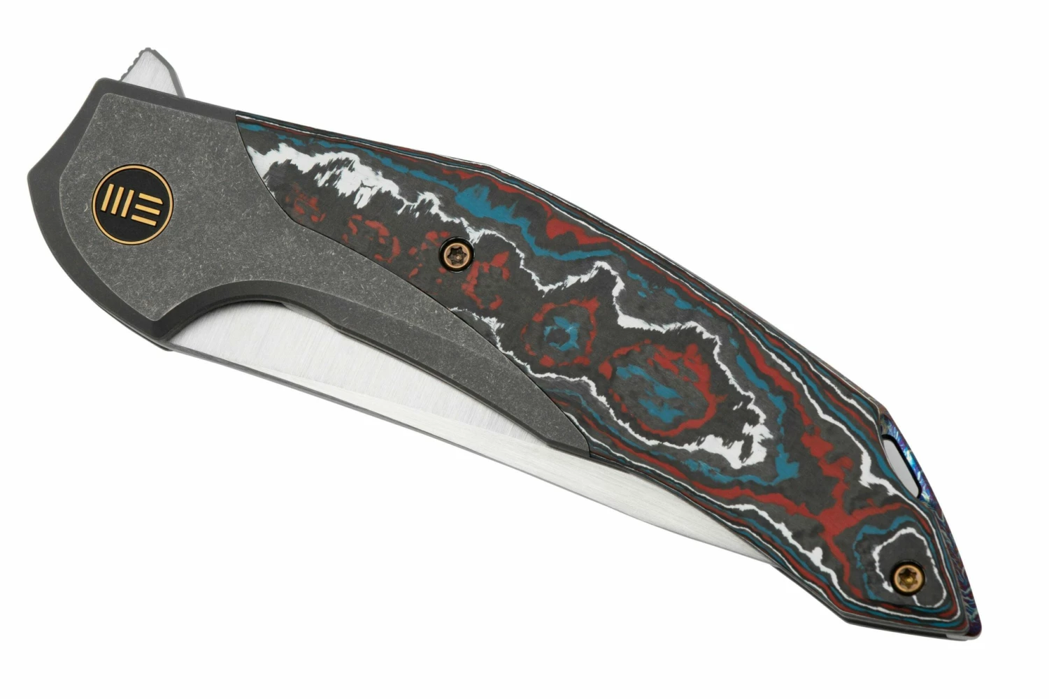 WE Knife Merata, WE22008B-2 Limited Edition, Nebula Fatcarbon, Grey Titanium CPM 20CV Couteau De Poche 8 WE Knife Merata, WE22008B-2 Limited Edition, Nebula Fatcarbon, Grey Titanium CPM 20CV Couteau De Poche – Image 6