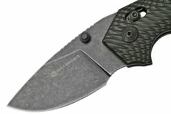 Willumsen Red E, RE21AOD Acid Green & Black, Couteau De Poche -KNIVESANDTOOLS Magasin WNRE21AOD 03 willumsen