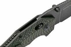 Willumsen Red E, RE21AOD Acid Green & Black, Couteau De Poche -KNIVESANDTOOLS Magasin WNRE21AOD 06 willumsen