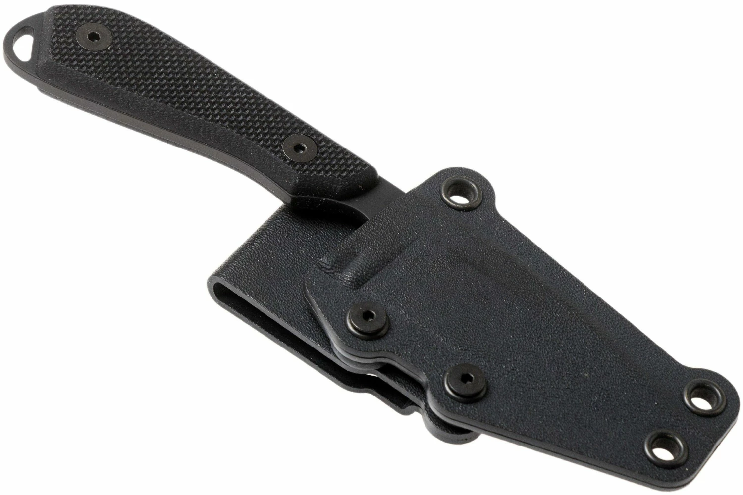 White River Knives M1 Backpacker Pro Black G10, Black Ionbond Couteau Fixe, étui Kydex 8 White River Knives M1 Backpacker Pro Black G10, Black Ionbond Couteau Fixe, étui Kydex – Image 6