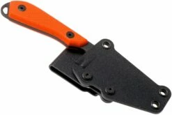 White River Knives M1 Backpacker Pro Orange G10, Black Ionbond Couteau Fixe, étui Kydex -KNIVESANDTOOLS Magasin WRBP PRO CBI TOR 06 white river knives