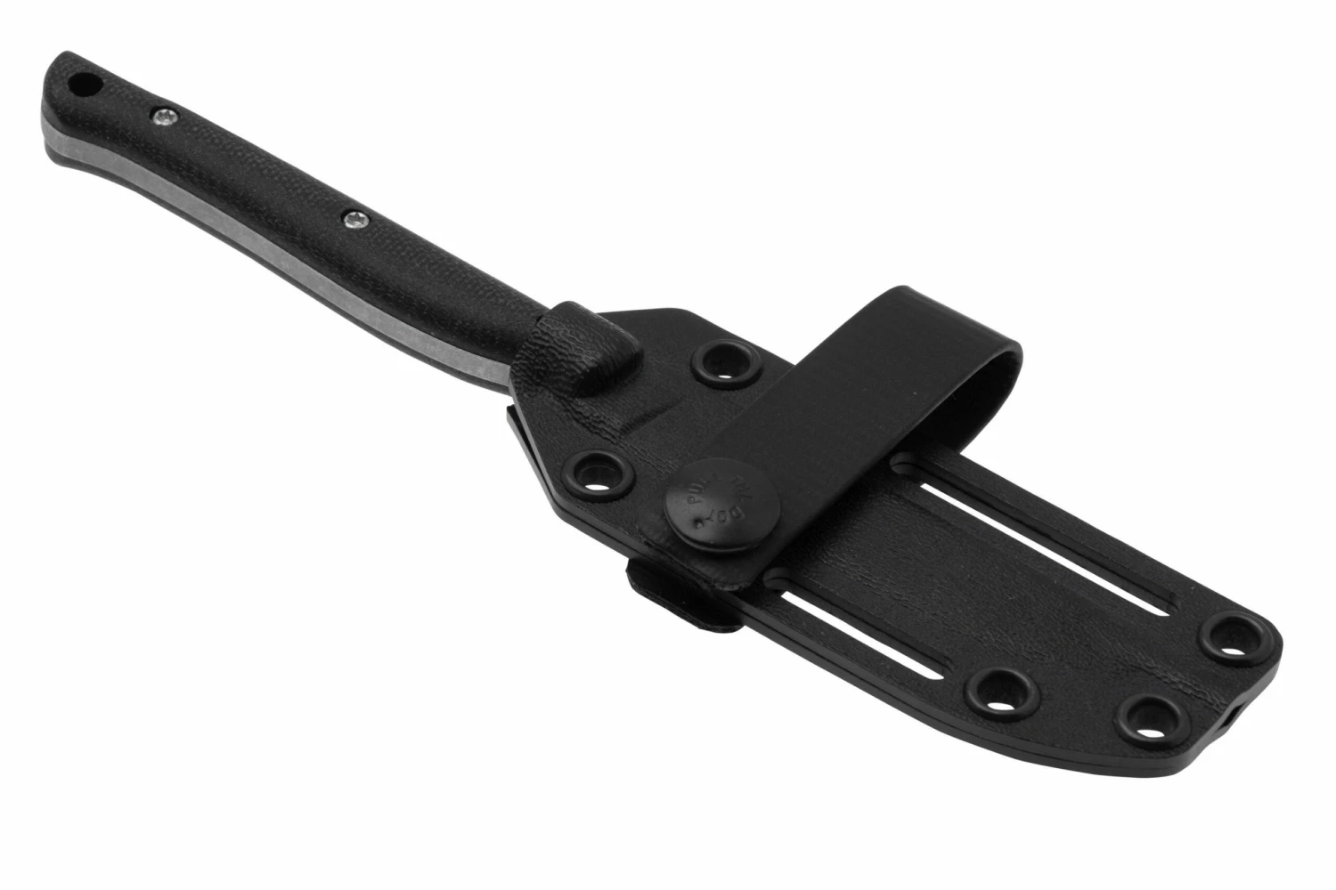 White River Exodus 3, Black Canvas Micarta, étui Kydex Schede, Couteau Fixe 8 White River Exodus 3, Black Canvas Micarta, étui Kydex Schede, Couteau Fixe – Image 6