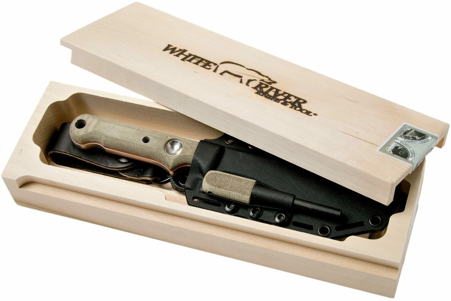 White River Knives FC5 Firecraft Couteau De Survie, étui Kydex Avec Pierre à Feu 11 White River Knives FC5 Firecraft Couteau De Survie, étui Kydex Avec Pierre à Feu – Image 9